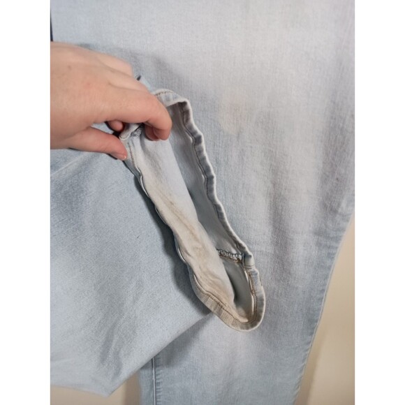 Levis Ribcage Boot Cut Jeans Womens 24W High Rise Button Fly Plus Size Denim - Picture 6 of 12